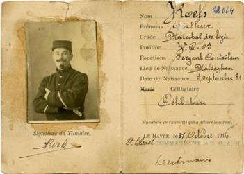 Identiteitskaart, Maldegem, 1916